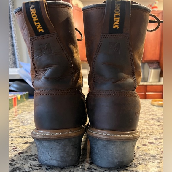 Carolina 8” Elm Logger Waterproof Boot Size 9.5 4E - Picture 2 of 10